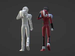 Shin Asuka - Gundam Seed Freedom 3D Model