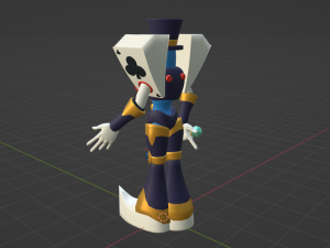 Magic Man - Megaman 3D Model