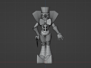 Magic Man - Megaman 3D Model
