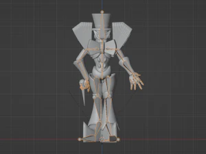 Magic Man - Megaman 3D Model