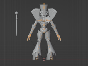 Magic Man - Megaman 3D Model