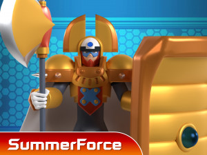 King - Megaman Modelo 3D