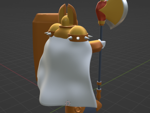 King - Megaman Modelo 3D