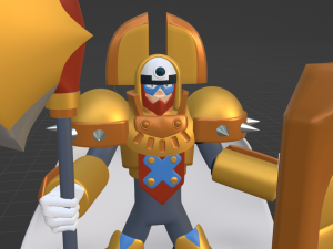 King - Megaman Modelo 3D