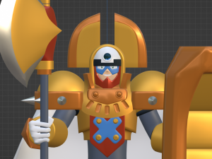 King - Megaman Modelo 3D