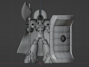 King - Megaman Modelo 3D
