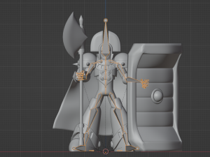 King - Megaman Modelo 3D