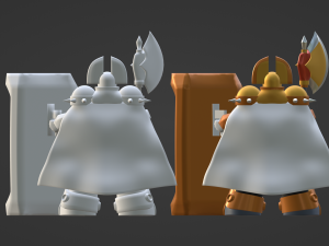 King - Megaman Modelo 3D