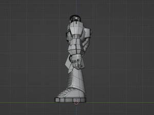 Junkman - Megaman 3D Model