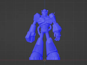 Junkman - Megaman 3D Model