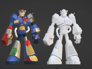 Junkman - Megaman 3D Model