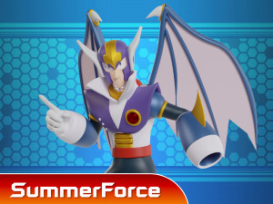 ShadeMan - Megaman 3D Модель