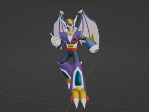 ShadeMan - Megaman 3D Модель