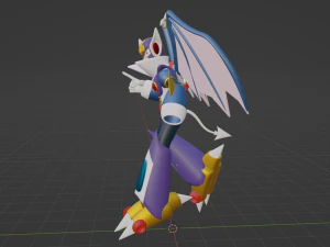 ShadeMan - Megaman 3D Model