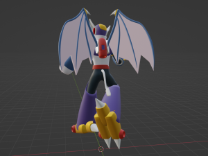 ShadeMan - Megaman 3D Модель