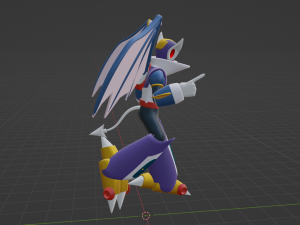 ShadeMan - Megaman 3D Модель