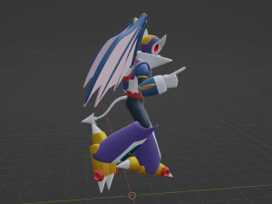 ShadeMan - Megaman 3D Model