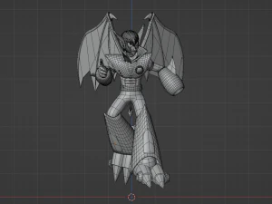 ShadeMan - Megaman 3D Model