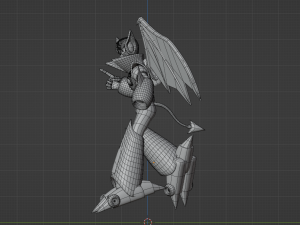 ShadeMan - Megaman 3D Модель