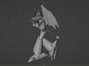 ShadeMan - Megaman 3D Model