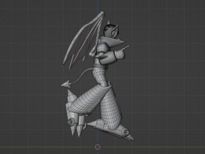 ShadeMan - Megaman 3D Модель