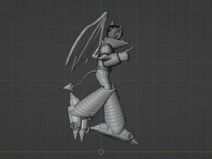 ShadeMan - Megaman 3D Model
