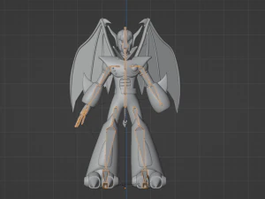 ShadeMan - Megaman 3D Model