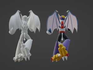 ShadeMan - Megaman 3D Model