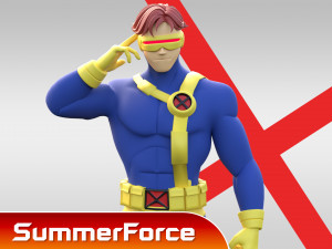 Cyclops - XMen 97 3D Модель