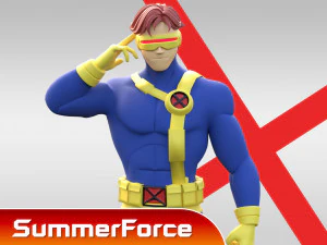 Ciclope-XMen 97 Modello 3D