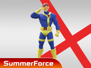 Cyclops - XMen 97 3D Модель