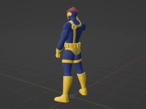 Ciclope-XMen 97 Modello 3D