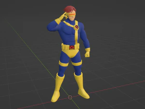 Ciclope-XMen 97 Modello 3D