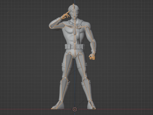 Cyclops - XMen 97 3D Модель