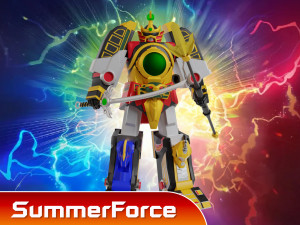 Thunder Megazord - Power Rangers Modello 3D