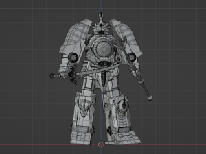 Thunder Megazord - Power Rangers Modello 3D