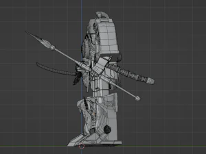 Thunder Megazord - Power Rangers 3D Model