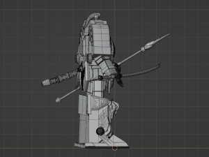 Thunder Megazord - Power Rangers Modello 3D