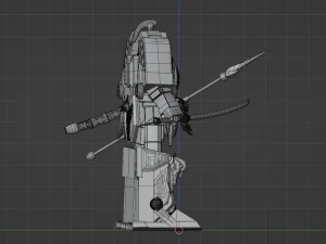 Thunder Megazord - Power Rangers 3D Model