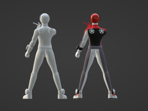 Boon Red - Boonboomger 3D Model