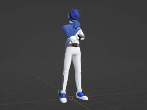 Boon Blue - Boonboomger 3D Model