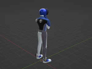 Boon Blue - Boonboomger 3D Model