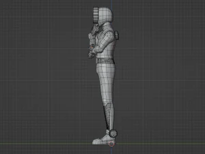 Boon Blue - Boonboomger 3D Model