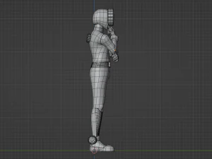 Boon Blue - Boonboomger 3D Model