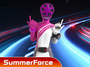 Boon Pink - Boonboomger 3D Model