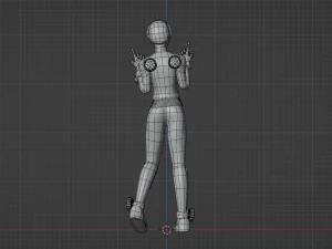 Boon Pink - Boonboomger 3D Model