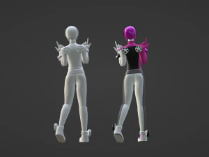 Boon Pink - Boonboomger 3D Model