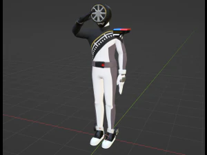 Boon Black - Boonboomger 3D Model