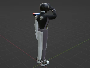 Boon Black - Boonboomger 3D Model