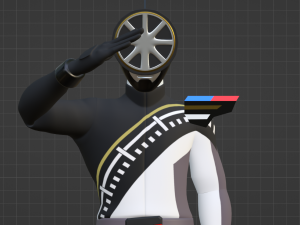 Boon Black - Boonboomger Model 3D